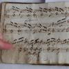 Blick in die Übungskladde des letzten Schülers von Johann Sebastian Bach. Johann Heirich Zang lebte und arbeitete 50 Jahre am Main. 