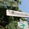 Die Sonnenstraße in Gemünden.