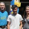 Auf dem Foto (von links): Harald Scherer, Sajid Sarvari und Isabel Gräf.