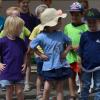 Die Kinder legten einen flotten Freezedance aufs Parkett. Die Kinder legten einen flotten Freezedance aufs Parkett.