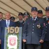 Ehrende und Geehrte bei der Freiwilligen Feuerwehr Markt Einersheim (von links): Gerhard Volkamer, Vize-Landrätin Susanne Knof, Kreisbrandrat Dirk Albrecht, Herbert Volkamer, Kommandant Reiner Wirth, Johannes Volkamer, Martin Hüßner, Walter Eckstein, Reiner Nickel, Reinhard Tirschner und Vorsitzender Sebastian Rudolf. Ehrende und Geehrte bei der Freiwilligen Feuerwehr Markt Einersheim (von links): Gerhard Volkamer, Vize-Landrätin Susanne Knof, Kreisbrandrat Dirk Albrecht, Herbert Volkamer, Kommandant Reiner Wirth, Johannes Volkamer, Martin Hüßner, Walter Eckstein, Reiner Nickel, Reinhard Tirschner und Vorsitzender Sebastian Rudolf.