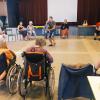 Studierende und Bewohner:innen profitieren von dem gemeinsamen Musik-Seminar.