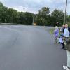 Sanierungsbedarf an der Einmündung St.2299/Marktheidenfelder Straße Lengfurt: Spurrillen, Fahrbahnmarkierung Sanierungsbedarf an der Einmündung St.2299/Marktheidenfelder Straße Lengfurt: Spurrillen, Fahrbahnmarkierung