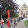 Feierlicher Auszug aus der Klosterkirche