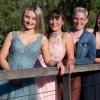 Die Absolventinnen der Berufsfachschule für Ernährung und Versorgung bei der Feier in Scheinfeld: Sophia Gaspar, Charlotte Seiferlein, Lea Frühwald und Xandra Endreß.