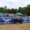 Die zwei baugleichen Lebendkicker-Turnier-Anlagen haben eine beachtliche Größe von 18,5 auf 6,5 Meter. Auf dem alten Sportplatz des SV Oberpleichfeld war zum Glück dafür genug Platz. Die zwei baugleichen Lebendkicker-Turnier-Anlagen haben eine beachtliche Größe von 18,5 auf 6,5 Meter. Auf dem alten Sportplatz des SV Oberpleichfeld war zum Glück dafür genug Platz.