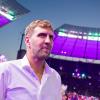 Dirk Nowitzki kann die Reaktion von Maximilian Kleber verstehen.