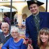 Weinprinz Karol von Feilitzsch konnte beim 44. Gaibacher Weinfest am Wochenende mit vielen weinseligen Menschen anstoßen.