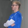 Er ist zuversichtlich vor der Aufstiegsrunde im Schwarzwald: Simon Siegler, Spielertrainer der Faustballer des TV Segnitz.