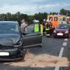 Ein Verkehrsunfall ereignete sich im Raum Bad Königshofen. Drei Personen wurden leicht verletzt.