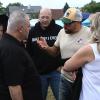 Bäckermeister "Lambi" aus dem Ahrtal (Zweiter von links) sorgte für Stimmung und war auch heißbegehrter Gesprächspartner. Bäckermeister "Lambi" aus dem Ahrtal (Zweiter von links) sorgte für Stimmung und war auch heißbegehrter Gesprächspartner.