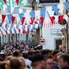 Brechend gefüllt: die Bamberger Sandstraße während des großen Volksfests. (Archivbild)