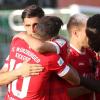 Gibt es für die Würzburger Kickers im Unterfranken-Derby gegen Viktoria Aschaffenburg Tore zu bejubeln?