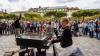 Der Pflasterklang belebt die Stadt im Sommer, 
