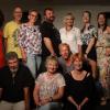 Das Ensemble der Gaukler für das neue Stück ist komplett (hinten von links): Marie-Pierre Katzameyer, Herbert Lochner-Grossmann, Stephanie Staub, Manuel Mereien, Susanne Balzer-Endres, Jana Lippert, Swetlana Rausch sowie (vorne von links) Gerald Kamphaus, Sybille Lang und Petra Zakrzewski. In der Mitte Regisseur Carsten Steuwer.