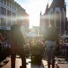 Das Stadtfest begann am Freitag in der Würzburger Innenstadt bei bestem Spätsommerwetter. 