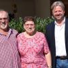 Auf 50 Jahre Ehe blickt das Ehepaar Josef und Inge Münch zurück. Zur Goldenen Hochzeit überbrachte Bürgermeister Stefan Wohlfart (im Bild rechts) die Glückwünsche der Marktgemeinde.
