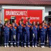 Auf dem Foto die Jugendfeuerwehr mit Christoph Schwertfeger, Werner Blum, Rene Street, Leo Ditterich, Jannik Hofsäß, Ben Lauerer, Noah Lauerer, Lena Betz, Jan Ditterich, Lara Ditterich, Felix Ditterich,  Lenia Schönfelder, Alissa Strohmenger, Lilly Ditterich, Sveia Kaiser, Yannik Wolf, Johannes Wagenpfahl, Jochen Lauerer, Daniel Füller, es fehlt Ella Thomas.