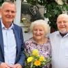Eleonore und Theodor Völker feierten Goldene Hochzeit. Es gratulierte auch Bürgermeister Thomas Stamm.