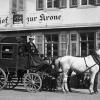 Der Gasthof zur Krone zählte im 19. Jahrhundert zu den drei Gaststätten in Werneck, die abwechselnd die Posthalterei innehatten. Ab 1878 lag sei fest in diesem Gasthaus. Der Gasthof zur Krone zählte im 19. Jahrhundert zu den drei Gaststätten in Werneck, die abwechselnd die Posthalterei innehatten. Ab 1878 lag sei fest in diesem Gasthaus.