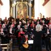 Ein außergewöhnliches Programm bot der 57 Mitglieder zählende Projektchor der Sing- und Musikschule Veitshöchheim am Sonntagabend in der barocken St.-Vitus-Kirche Veitshöchheim den rund 200 Zuhörenden.