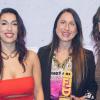 Die Schweinfurter Unternehmerin Christina Diem-Puello (Mitte) erhielt den "Digital Female Leader Award 2023" von (von links) Tijen Onaran und Kerstin Wagner.