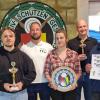 Die Gewinner (von links) Michael Skoda, Paul Walter, Andreas Kaltenbach, Cornelia Mülich, Udo Klüpfel und Kraus Ernst