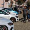 Der Anger war wie immer das Zentrum des GTI-Treffens.