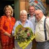 Das Foto zeigt (von links) Stefan Funk, Martina Gießübel, Ramona Kemmer, Gerhard Eck, Hans Kemmer und Edeltraud Baumgartl.
