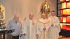 Nach dem Festgottesdienst traf sich der Vorsitzende des damals erstmals gewählten Pfarrgemeinderates, Werner Zirkelbach, mit Pfarrer i.R. Hermann Josef Schöning, Festprediger Domkapitular Albin Krämer und Pfarrer Dr. Eugen Daigeler Nach dem Festgottesdienst traf sich der Vorsitzende des damals erstmals gewählten Pfarrgemeinderates, Werner Zirkelbach, mit Pfarrer i.R. Hermann Josef Schöning, Festprediger Domkapitular Albin Krämer und Pfarrer Dr. Eugen Daigeler