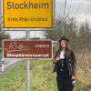 Die Stockheimerin Tina Hartmann brach auf zu ihrer Walz und folgte damit einer jahrhundertealten Tradition.
