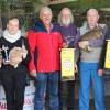 Die Preisträger bei der Lokalschau der Kaninchenzüchter (von links): Annabell Müller, Sally Müller, Andreas Stollberger, Christoph Scheck, Heinz Amend und Peter Maul.