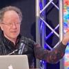 Künstliche Intelligenz wird in immer mehr Bereichen der Medizin erfolgreich eingesetzt. Professor Dr. Martin Hirsch bei seinem Vortrag beim Festakt des Rhön-Klinikums.