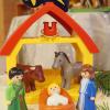 Jesus, Maria und Josef, Engel, Ochs und Esel in der Playmobilversion. Jesus, Maria und Josef, Engel, Ochs und Esel in der Playmobilversion.