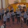 Das Ensemble des  Heeresmusikkorps Veitshöchheim bei der Zugabe.