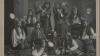 "Lebendes Bild": Faschingsveranstaltung der Lohrer Höheren Töchterschule, um 1905.