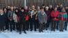 Der Seniorenbeauftragte der DJK 1978 Burghausen, Reinhard Keller, hat den Wanderpokal in der Hand, den die Jugendkraft bei der diesjährigen Winterwanderung der Schweinfurter Kreisgemeinschaft gewonnen hat. Der Verein stellte mit 24 Personen die größte teilnehmende Personengruppe und darf somit im nächsten Jahr die Tour ausrichten.