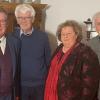 Ein Grund zum Feiern: (von links) Volkmar Halbleib, Geburtstagskind Günther Stock, Eva Maria Linsenbreder und Peter Wesselowsky.