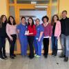 L.Ulbricht, Cornelia Ulbricht, Sr. Babett Helm (Stationsleitung Kinderintensivstation), Nina Ulbricht, Sr. Anja Sorg (stellv. Stationsleit. Kinderintensivstation), Ina Schmolke (1. Vorsitzende KIWI e.V.), L. Ulbricht, Thomas Ulbricht
