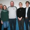 Der neue Vorstand der Bläservereinigung Burkardroth: Vertrauensperson Christian Kirchner (von links), Trachtenwartin Jessica Kirchner, Betreuer Tobias Kirchner, Beisitzerin Martina Metz, Schriftführer Florian Kirchner und stellvertretende Vorsitzende Lara Geis.