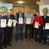 In der GdP-Kreisgruppe Würzburg konnten einige Mitglieder geehrt werden. Das Foto zeigt (von links): Heiko Meyer, Reinhold Suttner, Reinhold Reinlein, Thomas Müller, Hermann Schneider, Kurt Betz, Otto Junker, Siegfried Buff, Uwe Sauer, Susanne Gehrig und Mark Dingfelder. In der GdP-Kreisgruppe Würzburg konnten einige Mitglieder geehrt werden. Das Foto zeigt (von links): Heiko Meyer, Reinhold Suttner, Reinhold Reinlein, Thomas Müller, Hermann Schneider, Kurt Betz, Otto Junker, Siegfried Buff, Uwe Sauer, Susanne Gehrig und Mark Dingfelder.