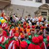 50. Kinderfaschingszug von der Würzburger Residenz zum Vierröhrenbrunnen.