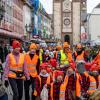 50. Kinderfaschingszug von der Würzburger Residenz zum Vierröhrenbrunnen.