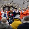 50. Kinderfaschingszug von der Würzburger Residenz zum Vierröhrenbrunnen.