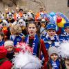 50. Kinderfaschingszug von der Würzburger Residenz zum Vierröhrenbrunnen.