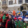 50. Kinderfaschingszug von der Würzburger Residenz zum Vierröhrenbrunnen.