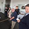 Die Abordnung des TSV 07 und der Gemeinde freute sich, dass Fußballnationaltrainer Christian Wück die Deutschlandfahne in Grettstadt signierte. Die Abordnung des TSV 07 und der Gemeinde freute sich, dass Fußballnationaltrainer Christian Wück die Deutschlandfahne in Grettstadt signierte.