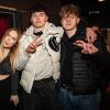 Zahlreiche junge Leute feiern am Samstag 24.02.24 den Powerday im Airport in Würzburg.