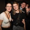 Zahlreiche junge Leute feiern am Samstag 24.02.24 den Powerday im Airport in Würzburg.