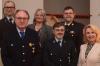 Ehrungen bei der Seinsheimer Feuerwehr (von links): Stefan Düll, Bernd Rückel, Ruth Albrecht, Stefan Ebert, Dirk Albrecht und Tamara Bischof.